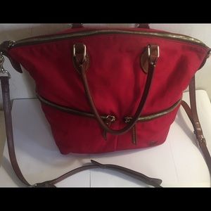 Dooney & Burke Tote. Red, large